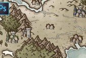 Fantasy Maps in Photoshop