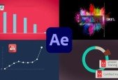 After Effects Motion Graphics Data Visualization