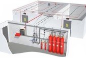 Clean Agent Fire Protection System based on NFPA 2001