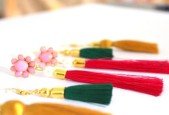 Learn How to Make Silk Thread Tassel Earrings