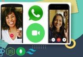Build WhatsApp clone w video calls Mern stack socket io