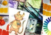 Introducción a la Teoría del Color con medios tradicionales