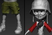 Game Character Sculpting For Beginners with Zbrush Maya