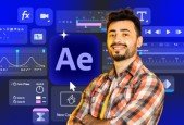 After Effects For Beginners 4. Camera 3D Layers