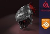 Create helmet in Blender and Substance painter
