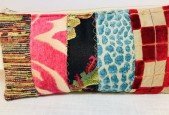 How to Sew a Patchwork Scrap Zipper Bag