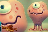 Creating a Cartoon Octopus Monster in Maya 2020