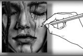 amazing tricks to draw using charcoal