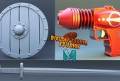 Creating Weapons in Maya