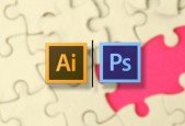 Creating Puzzle Pieces with Illustrator and Photoshop