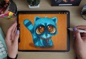 Drawing Digital Illustration Cute Animal Characters