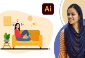 Easy Character Illustration Vector in Adobe Illustrator