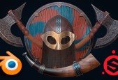 Blender Substance- Modeling and texturing videogame props
