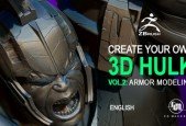 Create your own Hulk Vol.2- Modeling the armor