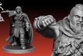 Sculpt 3D Printable Rogues with Zbrush and Autodesk Maya