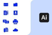 Icon Designing for Web App Software in Adobe Illustrator