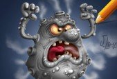 Pintura Digital MONSTRO em Photoshop
