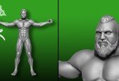Sculpting Male Characters in Zbrush