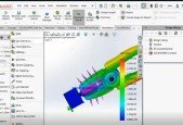 SOLIDWORKS ASSY. ANALYSIS TOOLS WITH INDUSTRIAL GEARS