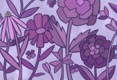 Monochromatic Textural Gouache Floral in Procreate