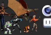 2D Character Animation Sprites in Cinema 4D and Aseprite
