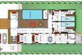 Architecture Design of 1000 sqmt High-end Luxurious Bungalow
