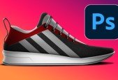 Adobe photoshop advance course- SneakerFootwear design