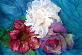Felting class Flowers