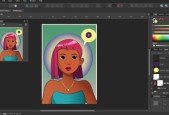 Create a Female Cartoon Portrait with Affinity Designer