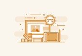 Adobe Illustrator CC Graphic Web Design- UI Logo Design