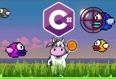 C# Win Forms Flappy Bird Hunting Game OOP Master Class in VS