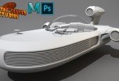 Maya 3D Masterclass Modeling a 3D Sci-Fi Vehicle in Maya