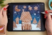 Gingerbread Painting and Brush-Making in Procreate_1