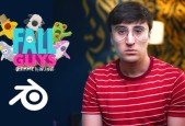 Create Fall Guys Characters with Blender