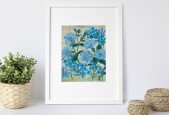 Create a Gouache Floral Using a Stencil in Procreate