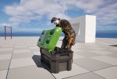Unreal Engine Open Sci-Fi Box With Animation
