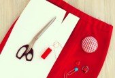 How to Make a 6 Piece Skirt with no patterns Freehand