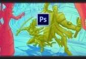 Learn to Composite a 2D Action Shot in Photoshop