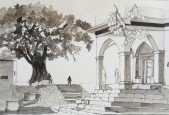 Drawing Textures and Contrast with Pen and Inks Part 1