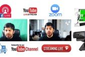 Professional Live Streaming- Facebook, Youtube, Zoom Meeting