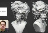 Stylized sculpting from real life references in zBrush