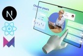 Build modern portfolio with react js and next js 14 (2024)