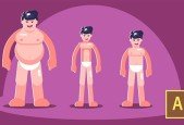 Learn Illustrator CC- Create Simple Flat Vector Characters