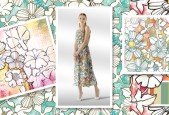 Photoshop Brushes for a Mixed Media Painted Repeat Pattern