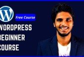 Free WordPress Website Designing Beginners Course