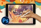 New illustration Painting Digital Photoshop Drawing Course