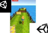 Unity game development course make a 3d Runner gaming app