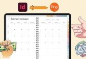 Master Digital Planner Creation InDesign- And Sell on Etsy!