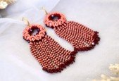 Learn How To Create Fashionable Fringe Earrings With Pearls