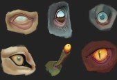 Digitally Painting and Drawing Eyes